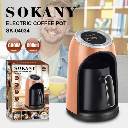 600ml Sokany Electric Coffee Pot 1767