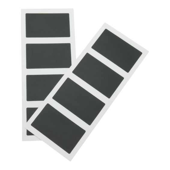 Chalkboard Storage Labels XF1230-1 SHEET OF 4 LABELS PER PACK