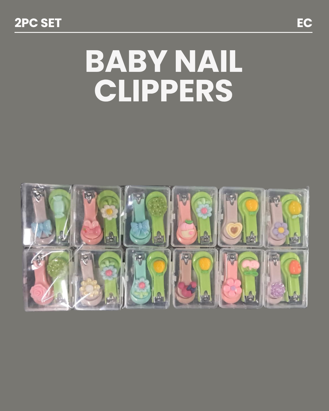 2pc Baby Nail Clippers EC 1