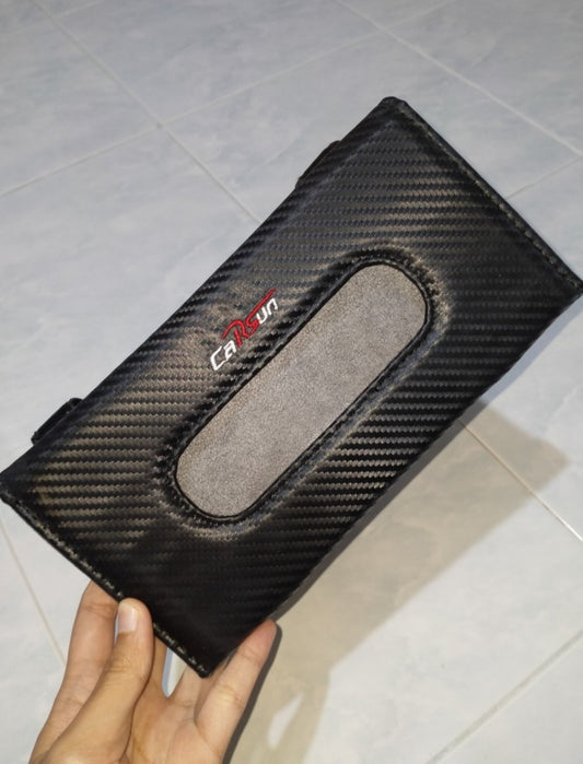 Car Tissue Box With Tissue Inside AG-22 12x23cm