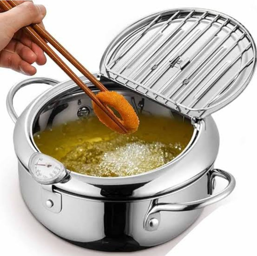 Premium Stainless Steel Frying Pot 2.2l IB-186