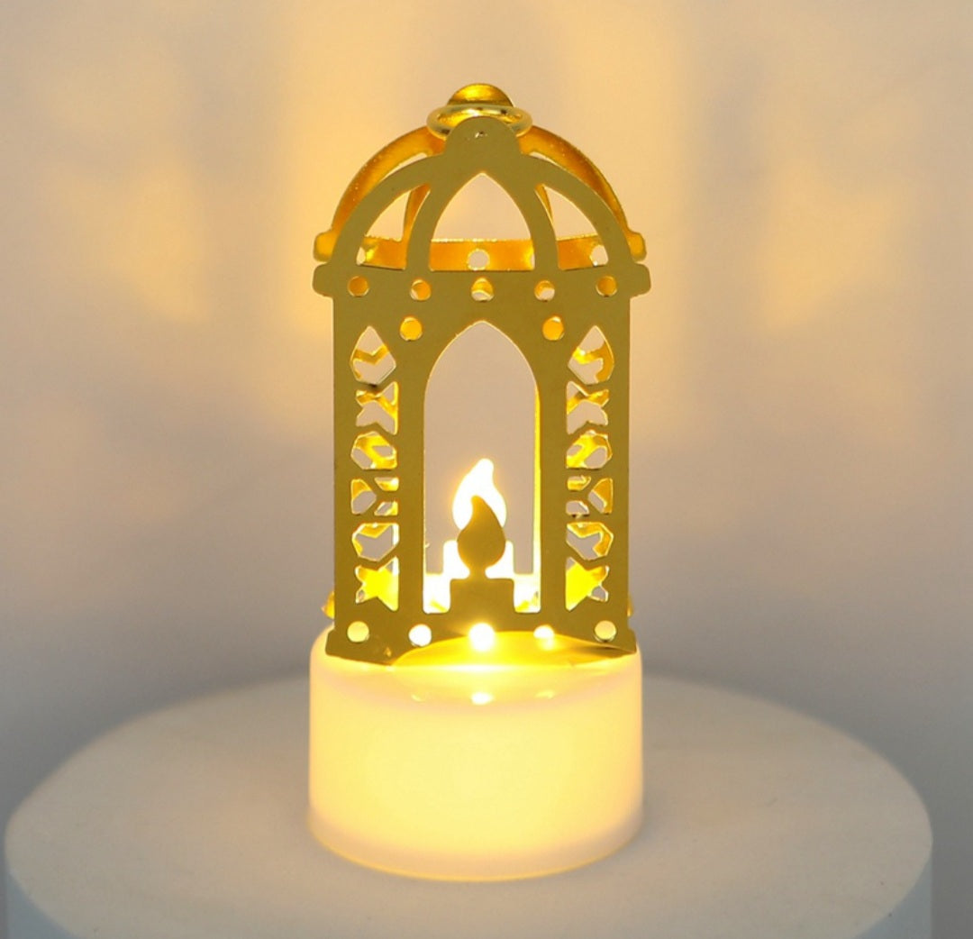 Led Gold Candles 0125