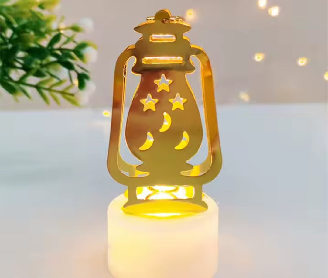 Led Gold Candles 0125