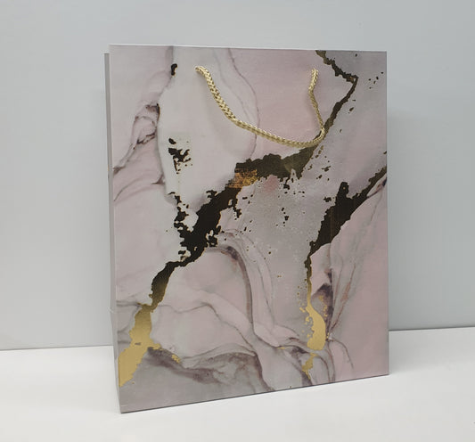 Marble Gift Bag E8375 26x32x12cm
