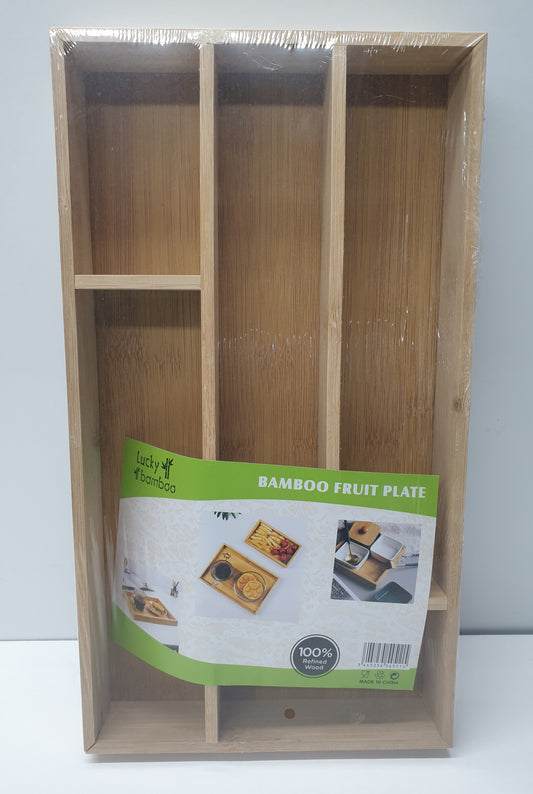 Bamboo Divider Plate JC-123- Scuffed