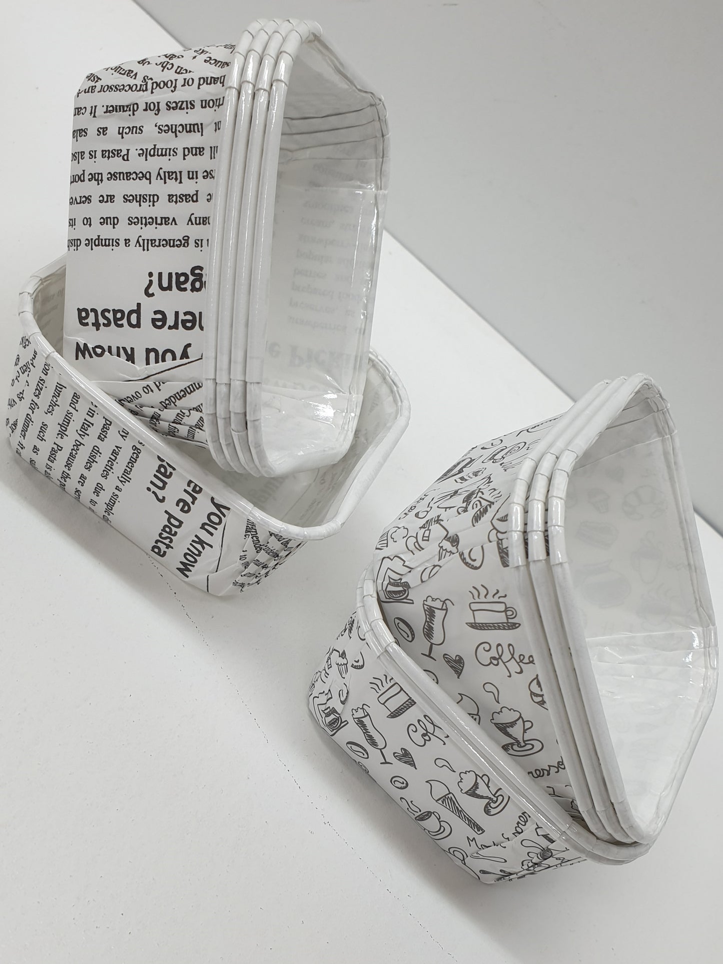 6pc Square Baking Muffin Cupcake Paper Liners TOT-1552DC 6.5x6.5x3.5cm