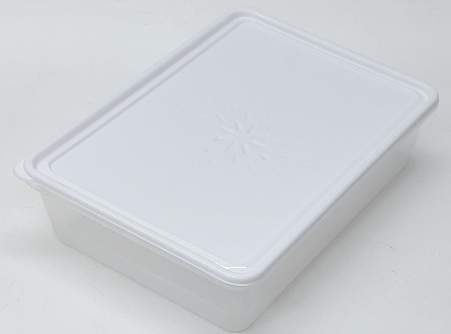 Rectangle Clear Plastic Container 1.6l 5705 - 24x17x5cm