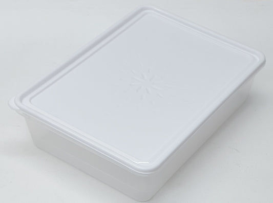 Rectangle Clear Plastic Container 1.6l 5705 - 24x17x5cm