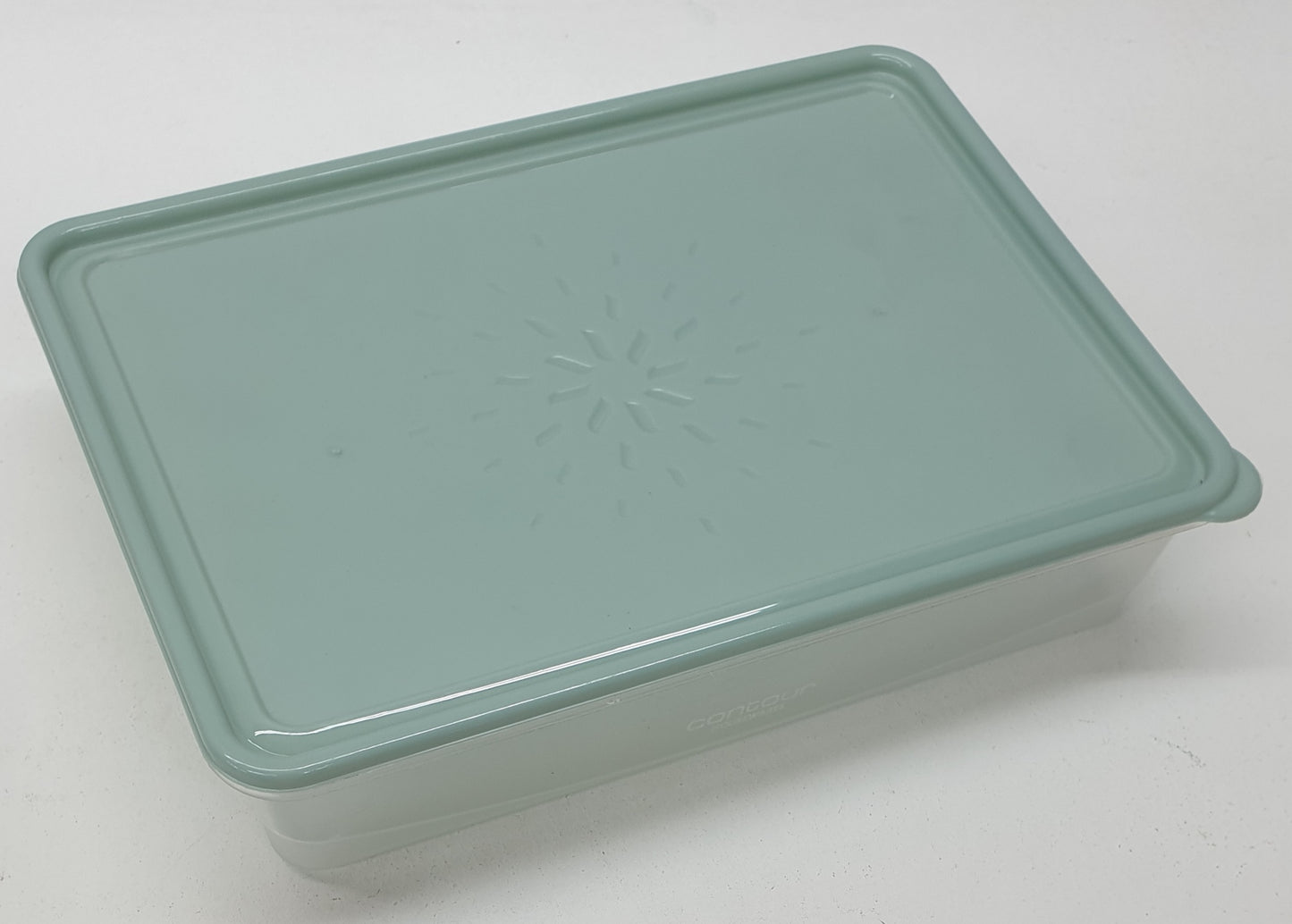Rectangle Clear Plastic Container 1.6l 5705 - 24x17x5cm
