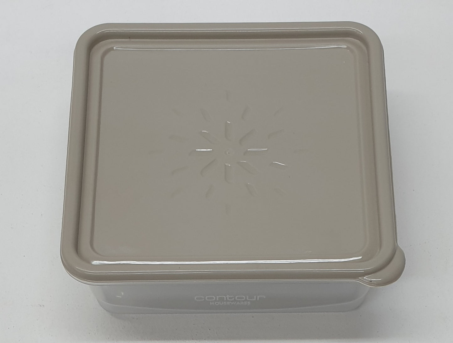 Square Plastic Container 600ml 4678