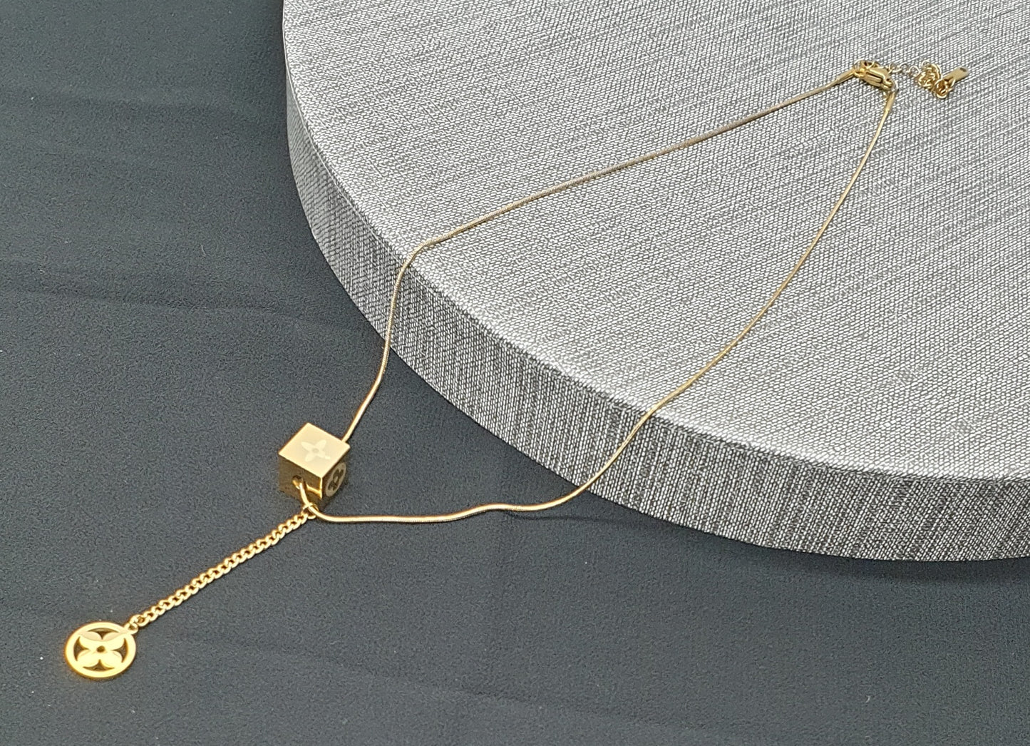 Stainless Steel Gold Necklace CH001