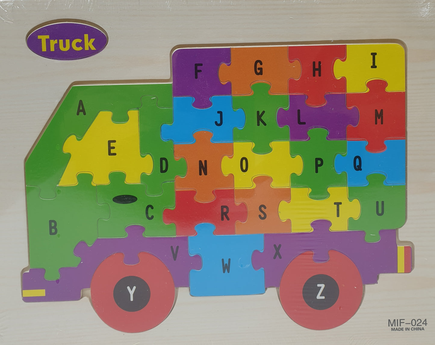 Wooden Alphabet Puzzle AY-336