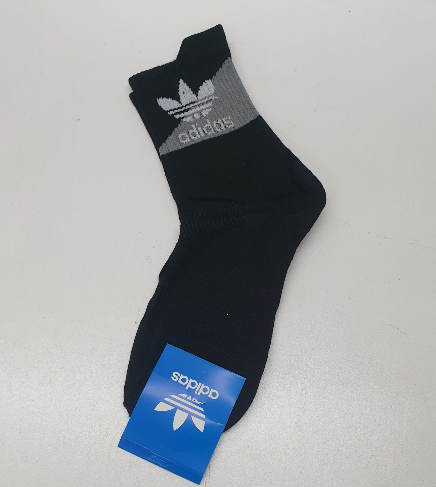 TWO COLOUR QUARTER SOCKS