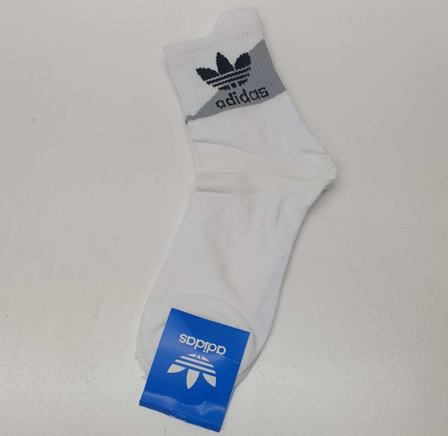 TWO COLOUR QUARTER SOCKS