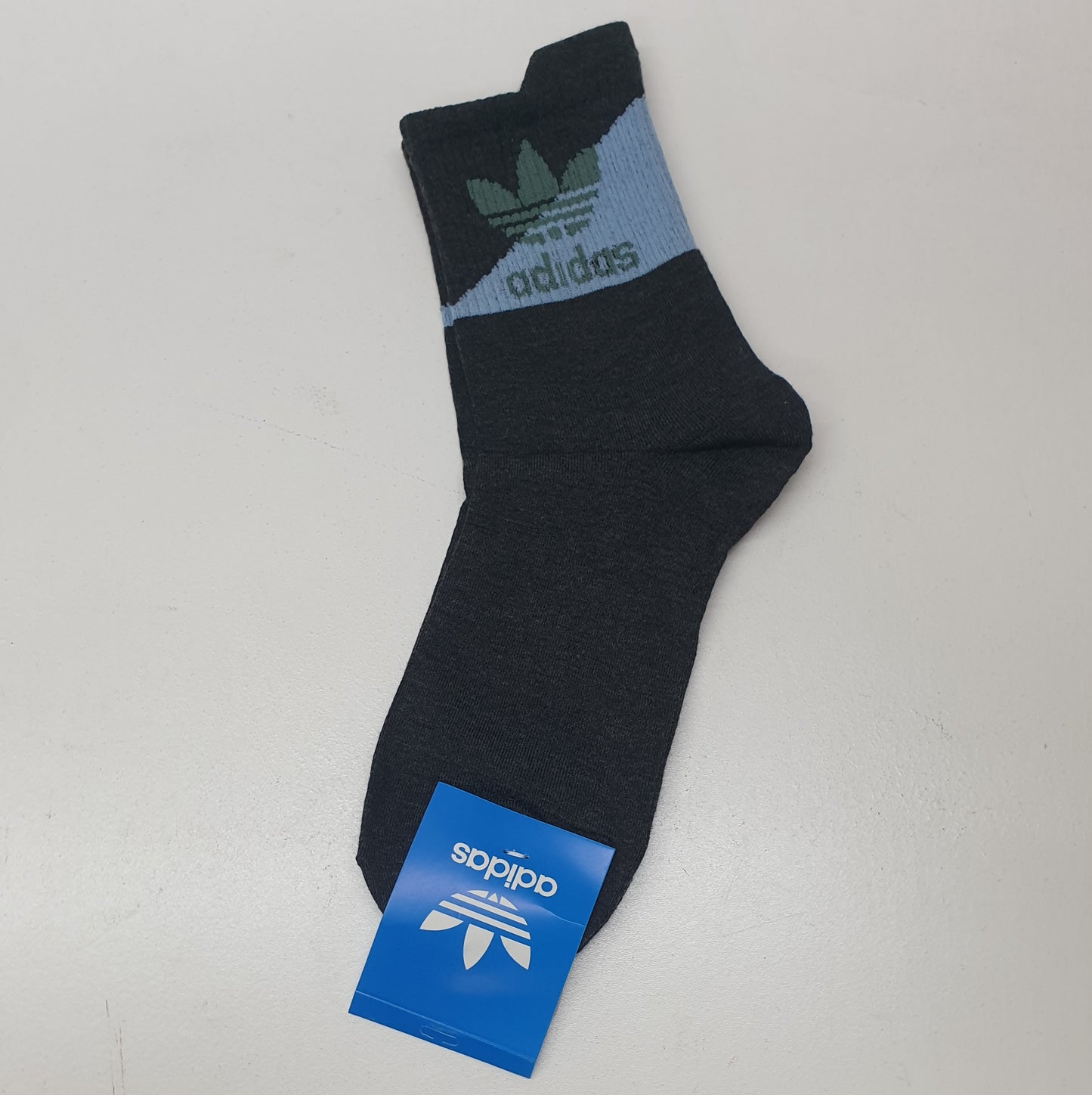 TWO COLOUR QUARTER SOCKS