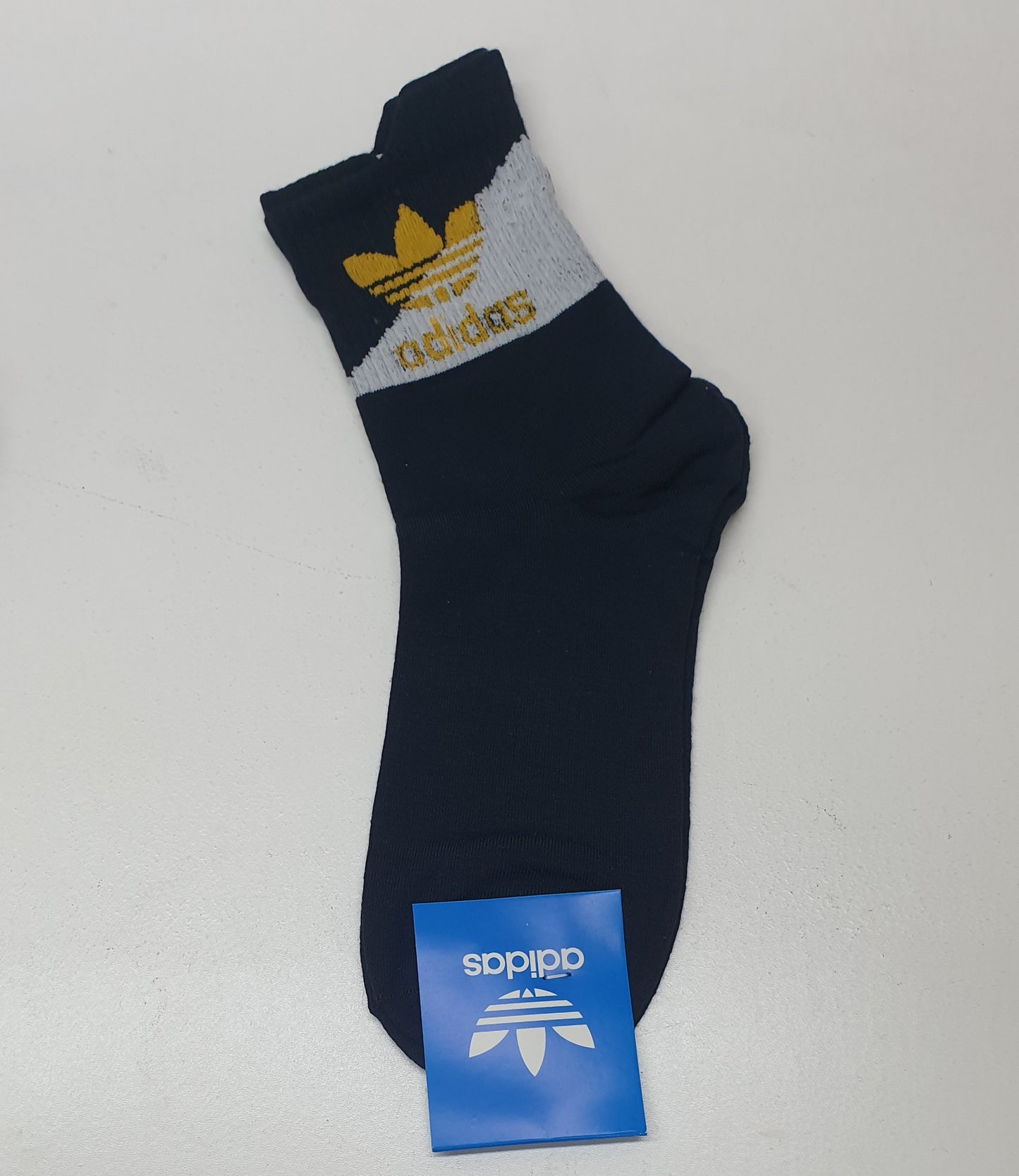 TWO COLOUR QUARTER SOCKS