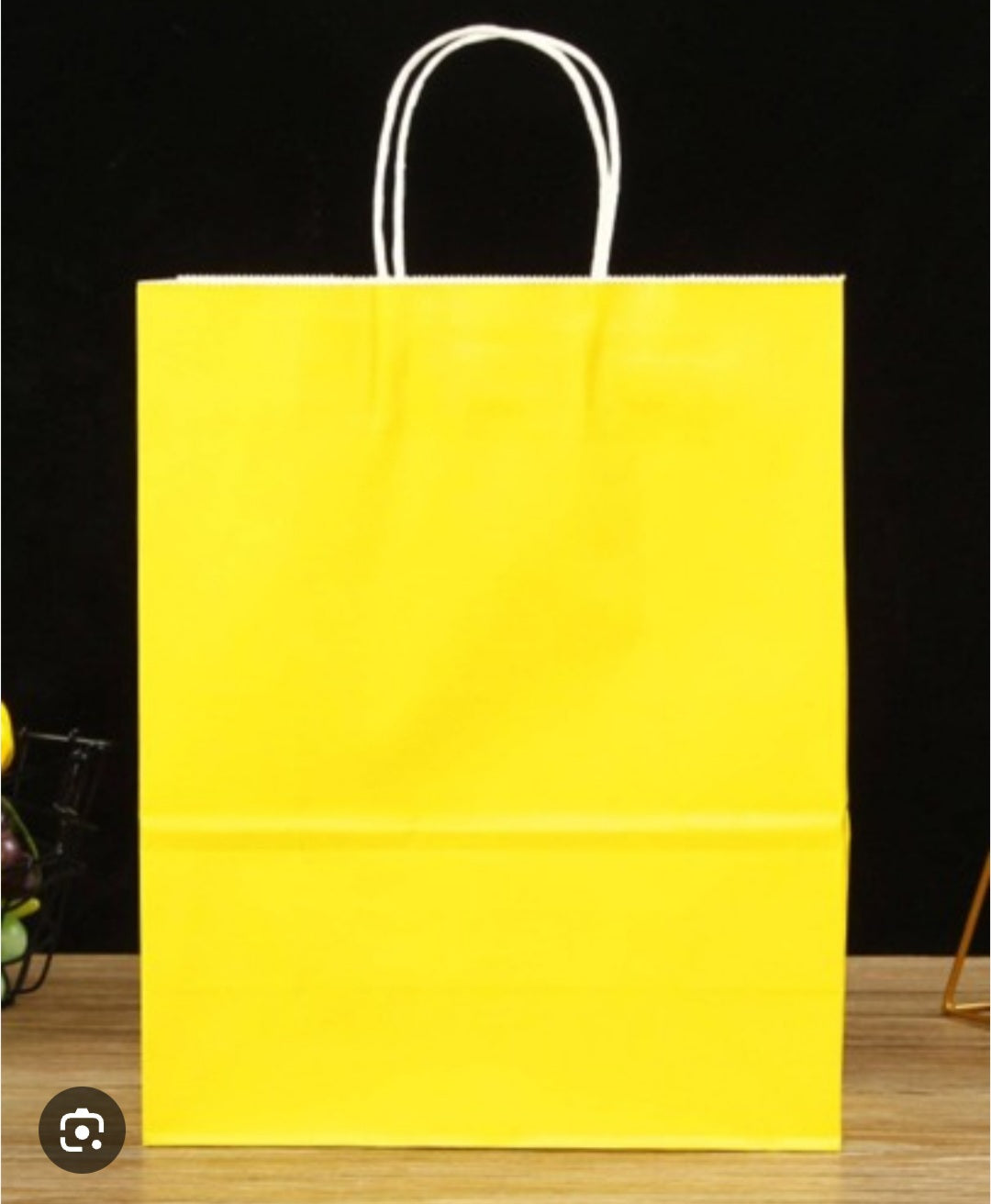12pc Kraft Gift Bag - 27X21X11CM - 0706-2