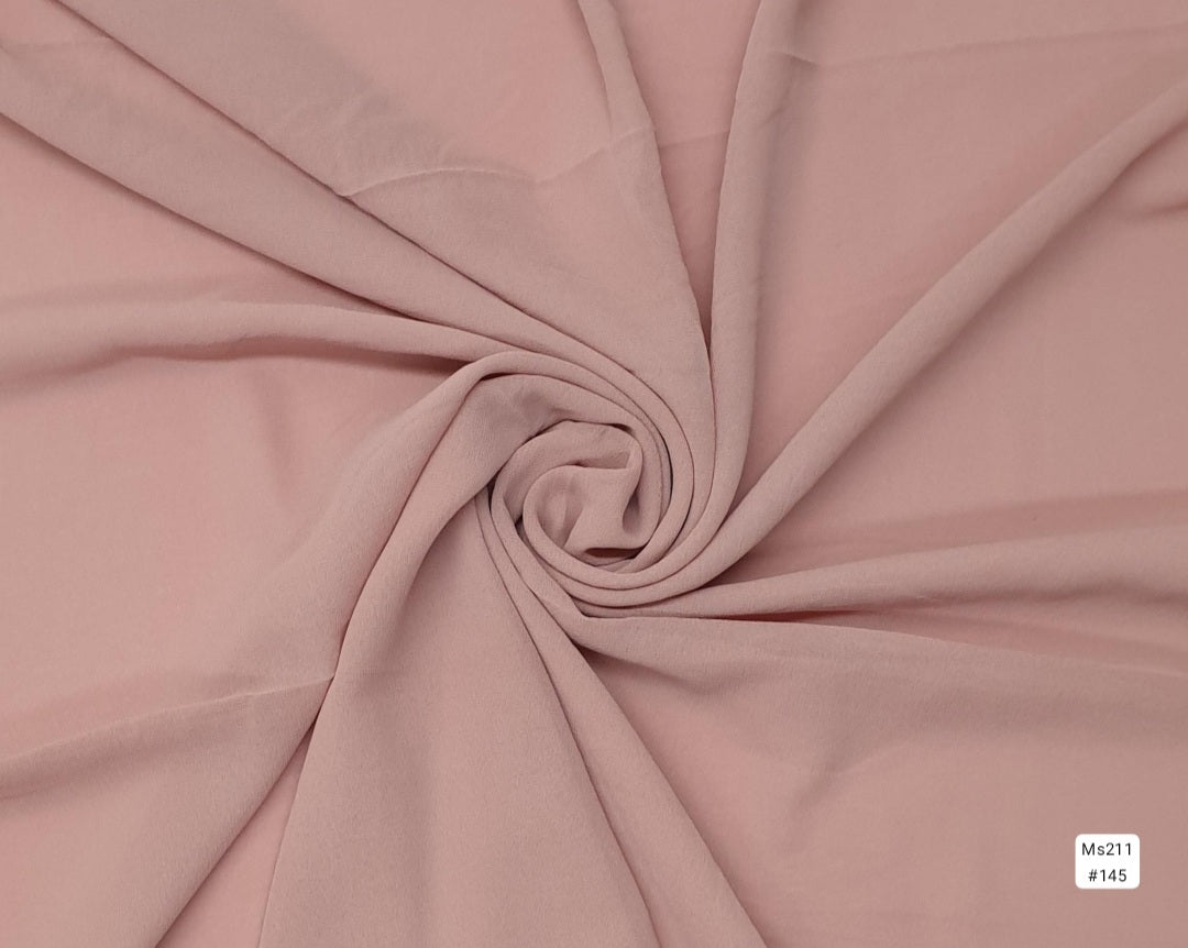 Plain Chiffon Scarf MS211 182X71cm
