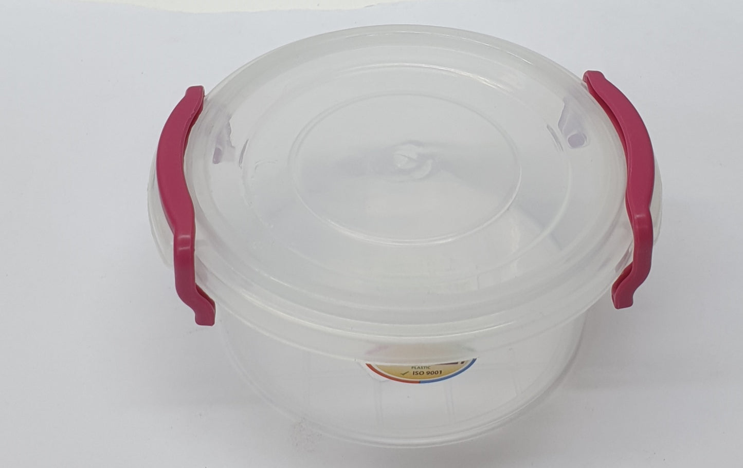 Formosa Round Plastic Clip Container - 300ml - 3449 - 10x4.5cm