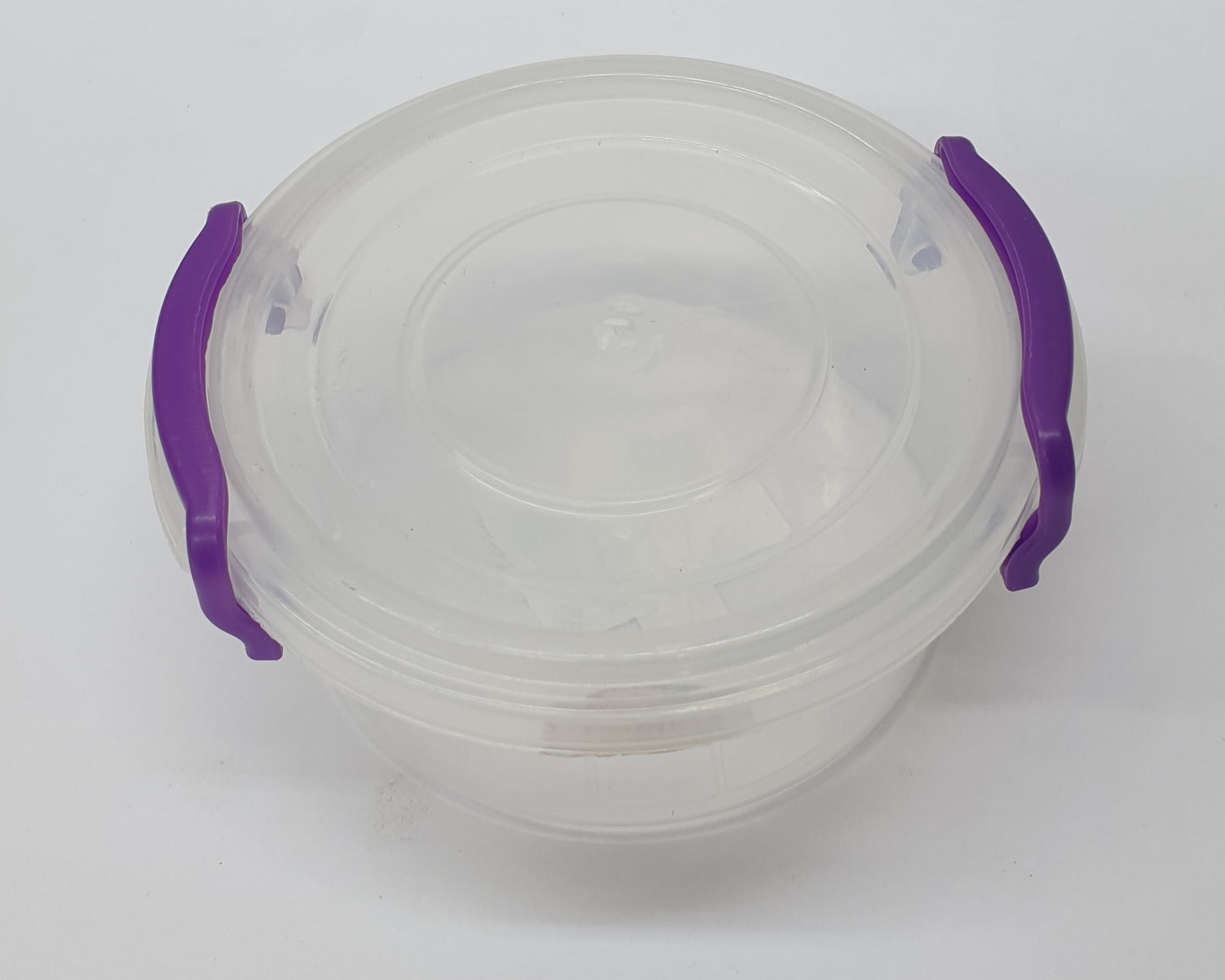 Formosa Round Clear Plastic Container  600ml - 3432 - 13x5.5cm