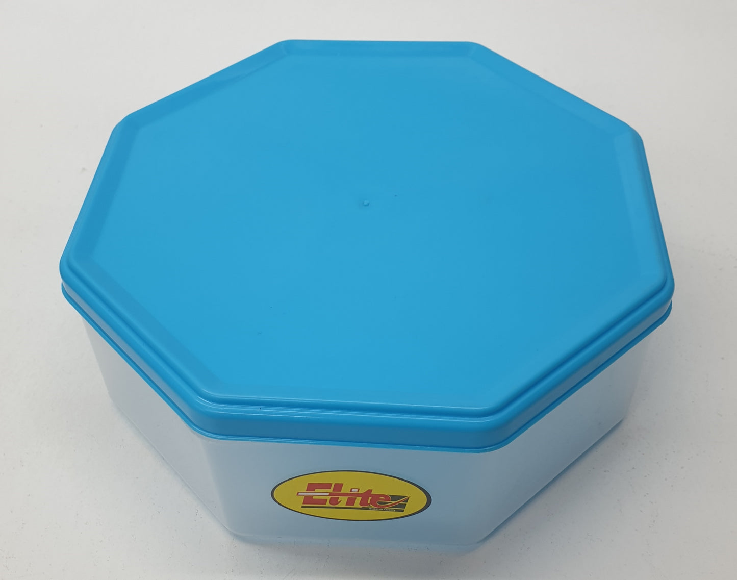 Elite Octagon Plastic Container - 2640 - 19x7.5cm