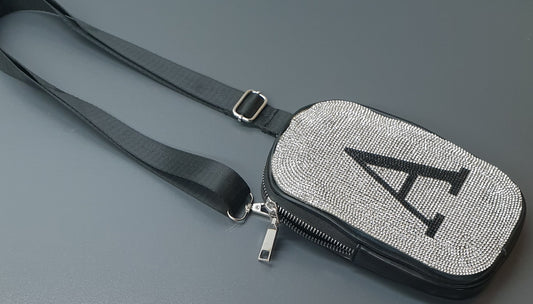 Ladies Diamante Sling/Cellphone Bag