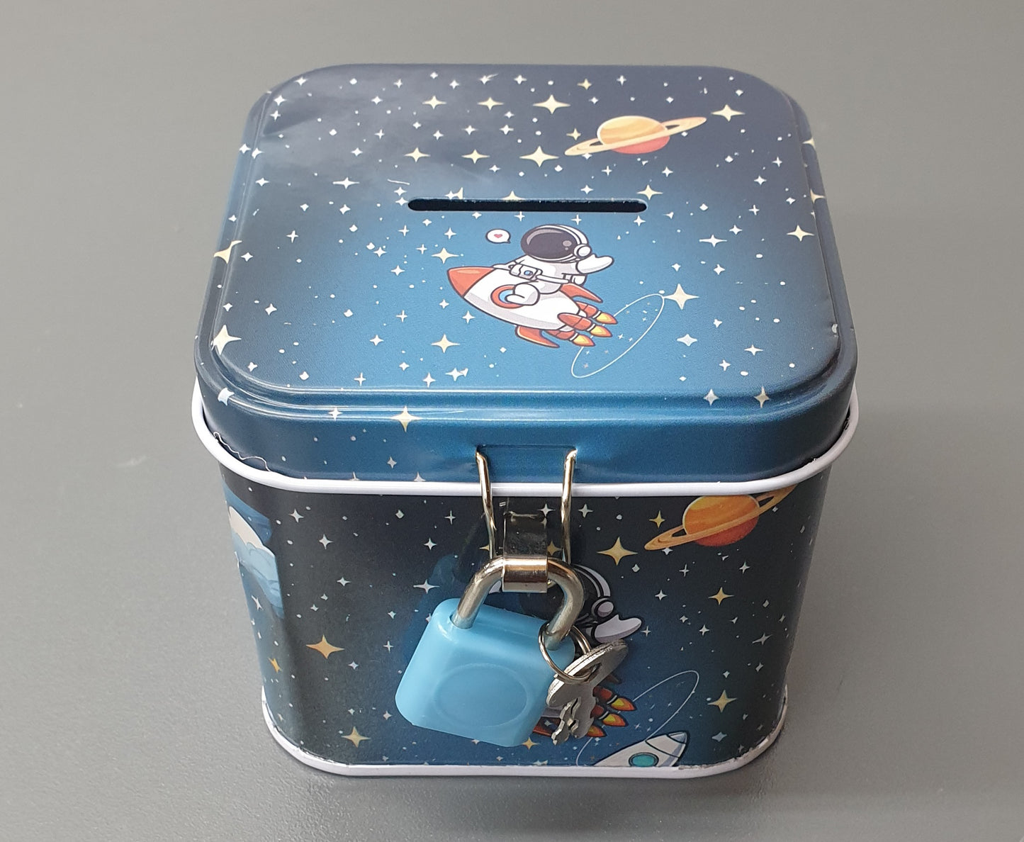Square Money Tin JT0881 8X7CM