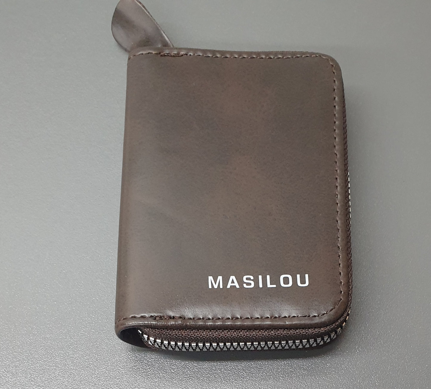Masilou PU Leather Zip Wallet CH11
