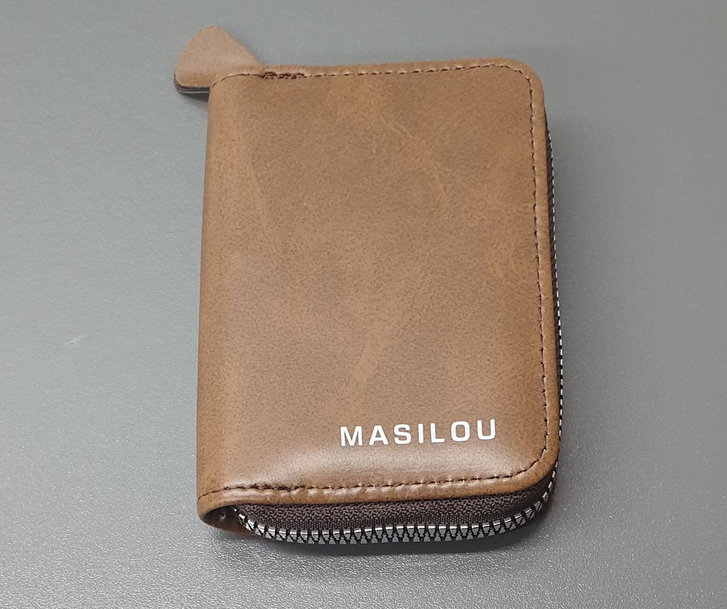 Masilou PU Leather Zip Wallet CH11