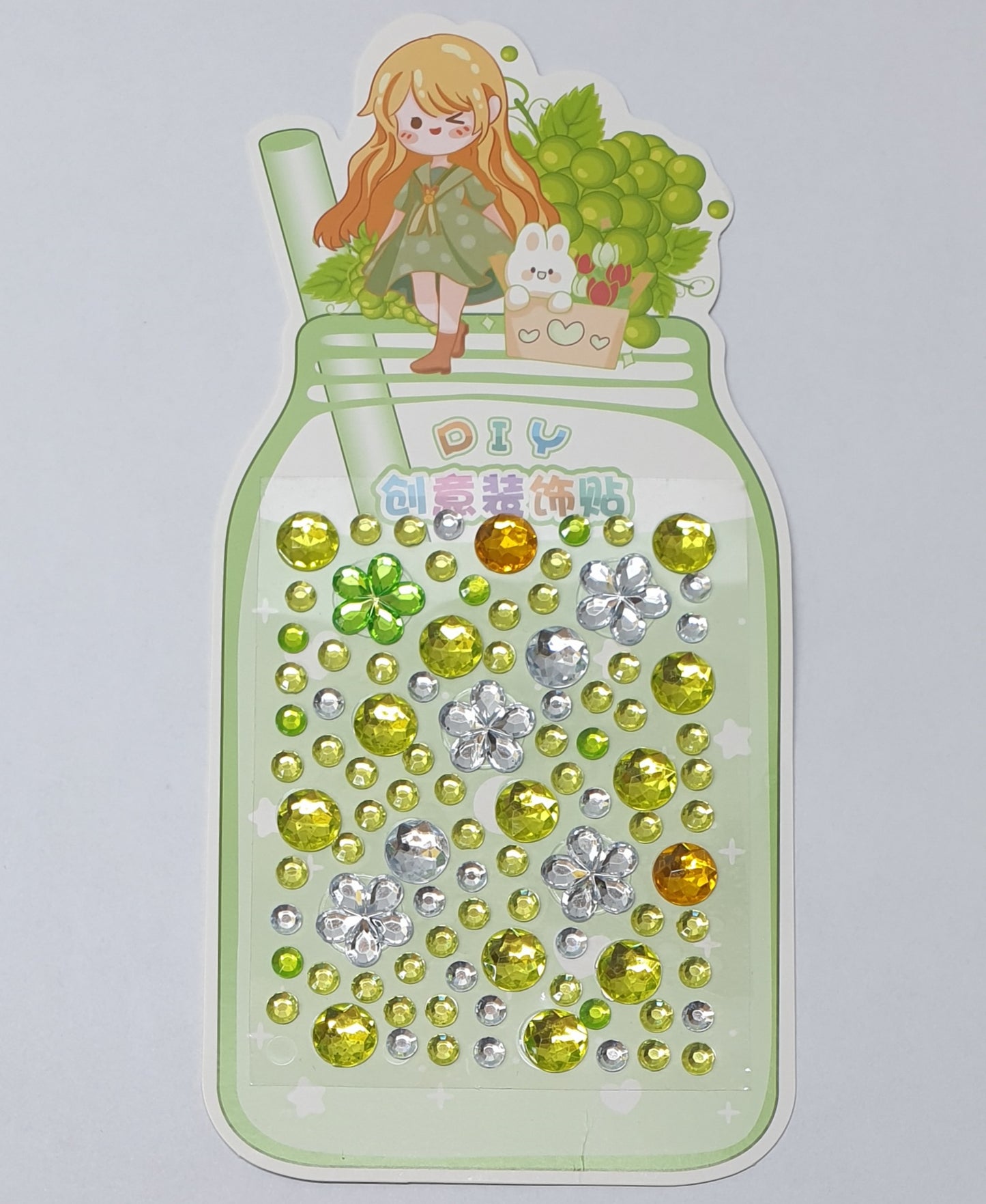 DIY Glamour Jewel Stickers 8043
