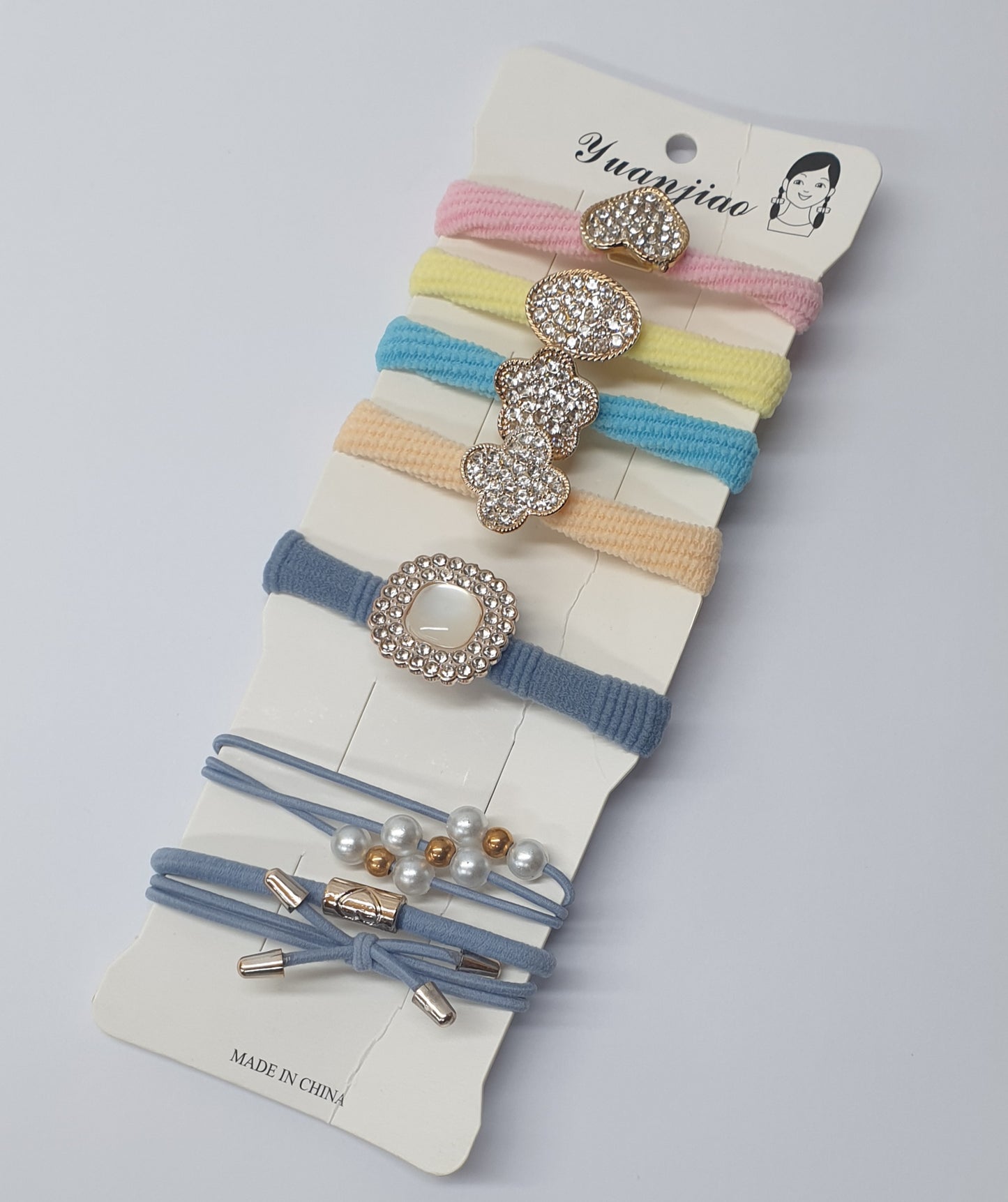 Pearly Hair Ties PHT Randomly Supplied