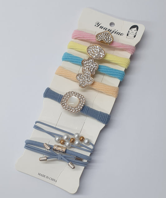 Pearly Hair Ties PHT Randomly Supplied