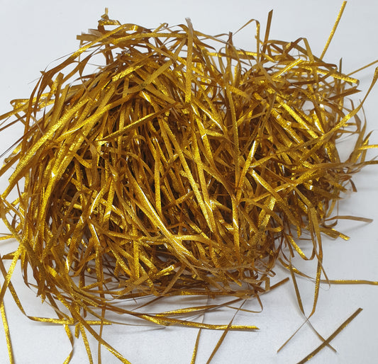 Gold Gift Packaging Shredded Raffia MOD-ST-074