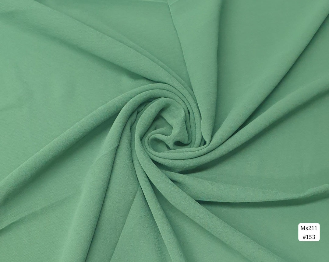 Plain Chiffon Scarf MS211 182X71cm