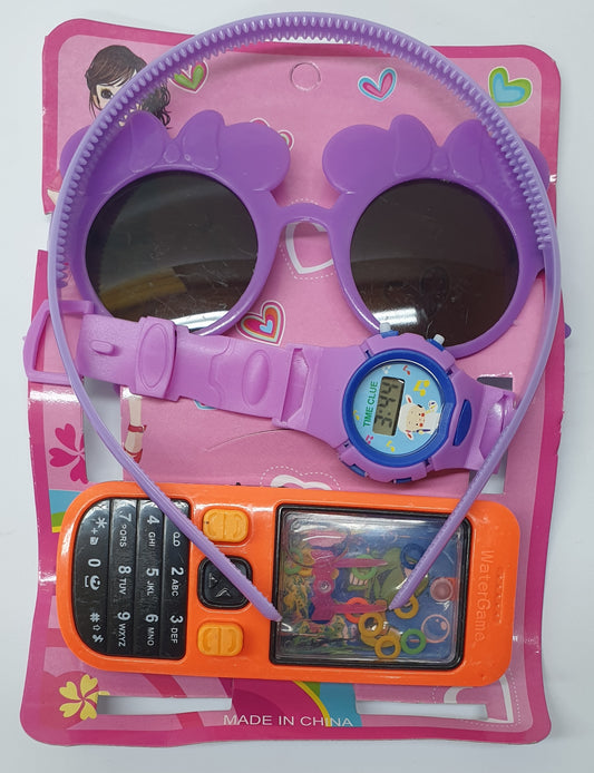 Kiddies Wallet/Cellphone/Hairband Set