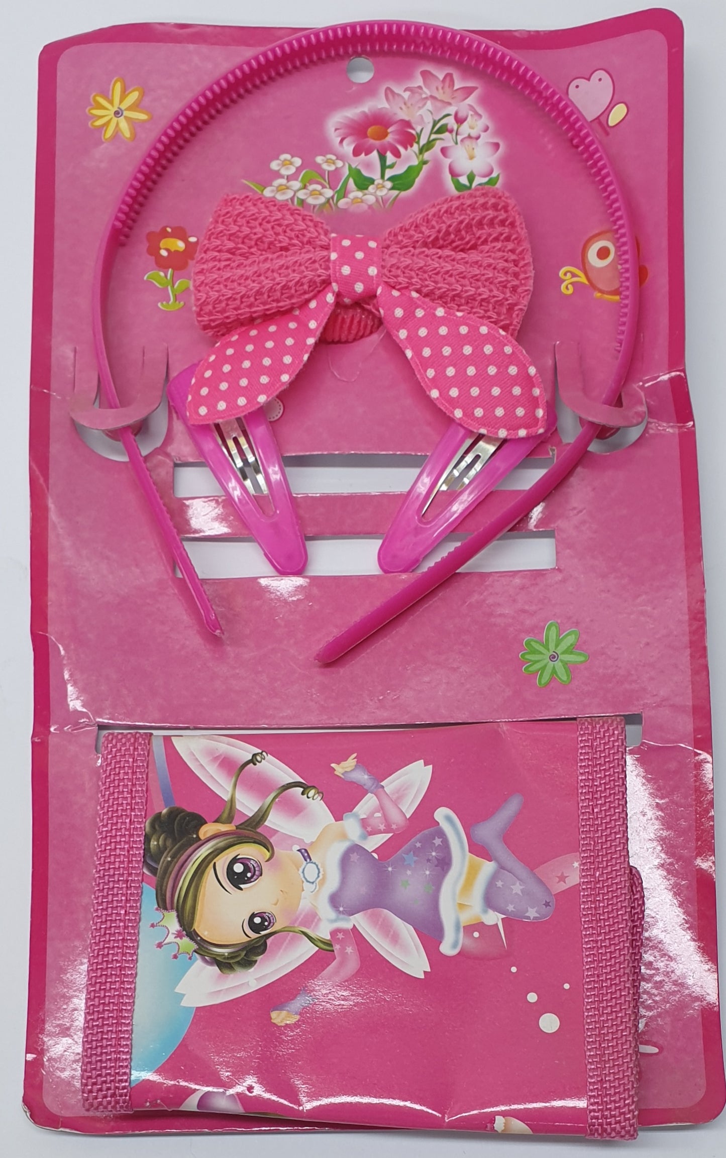 Kiddies Wallet/Cellphone/Hairband Set