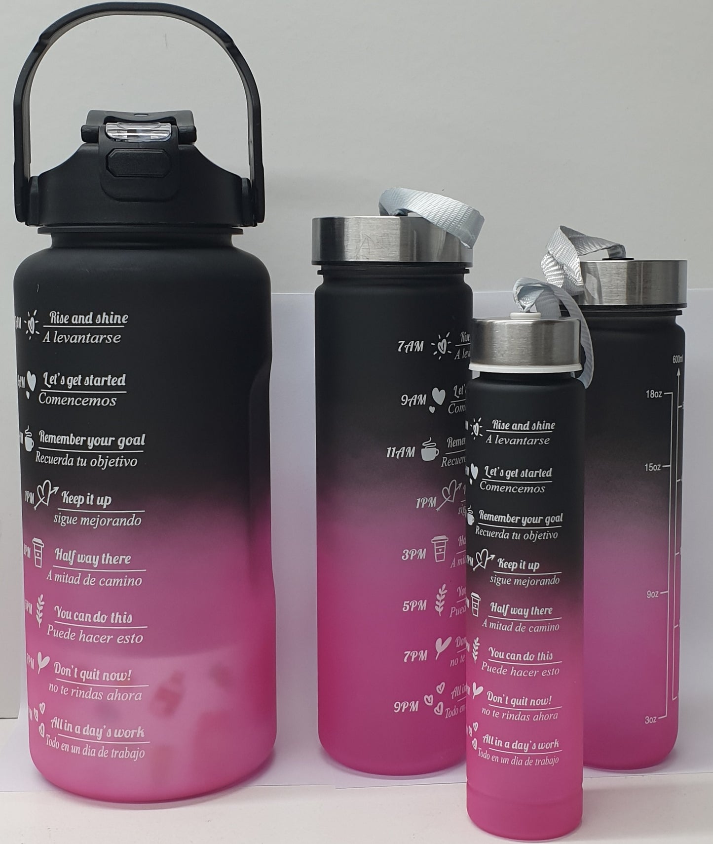 4pc Water Bottle Set H-8821