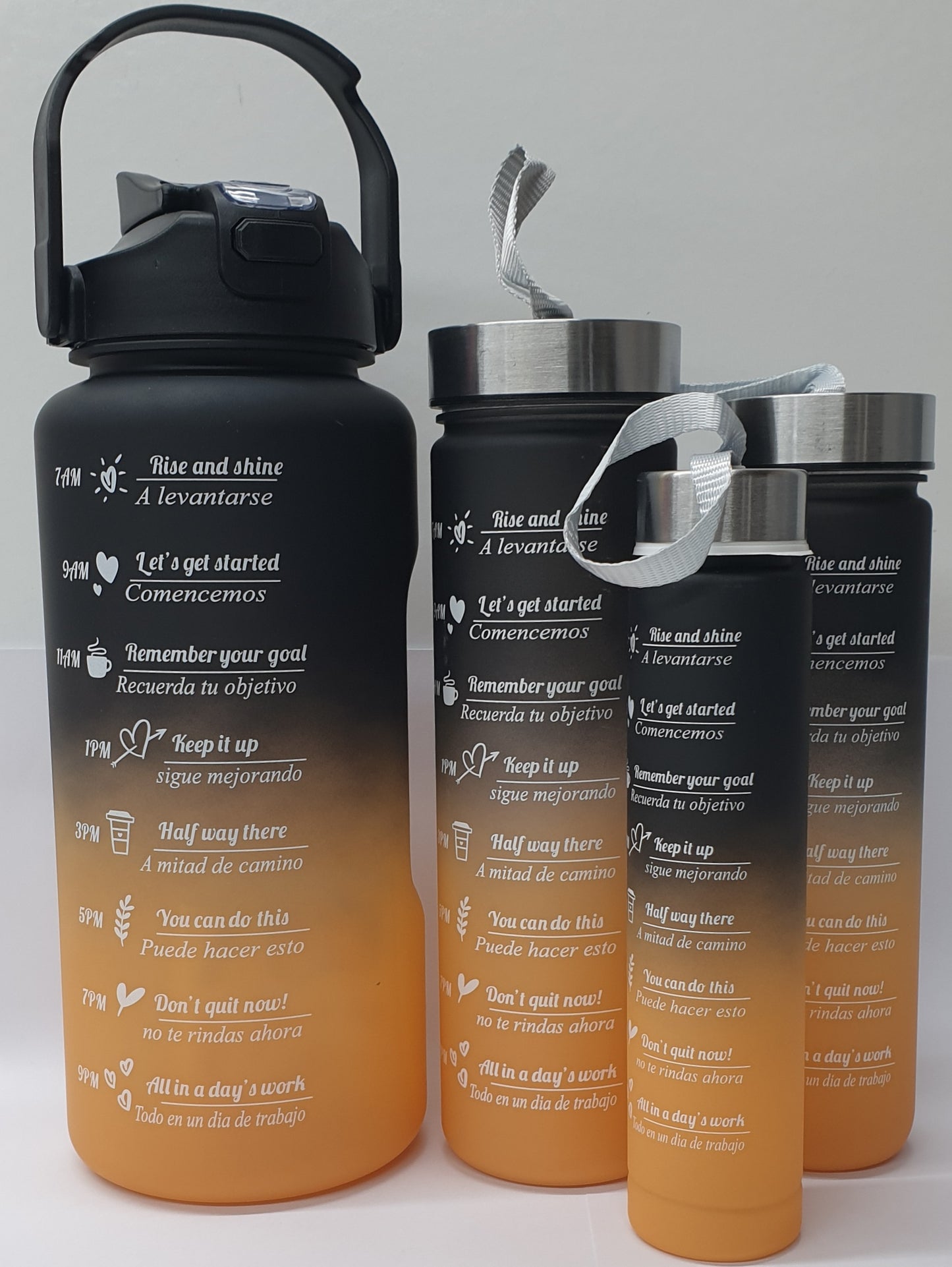 4pc Water Bottle Set H-8821
