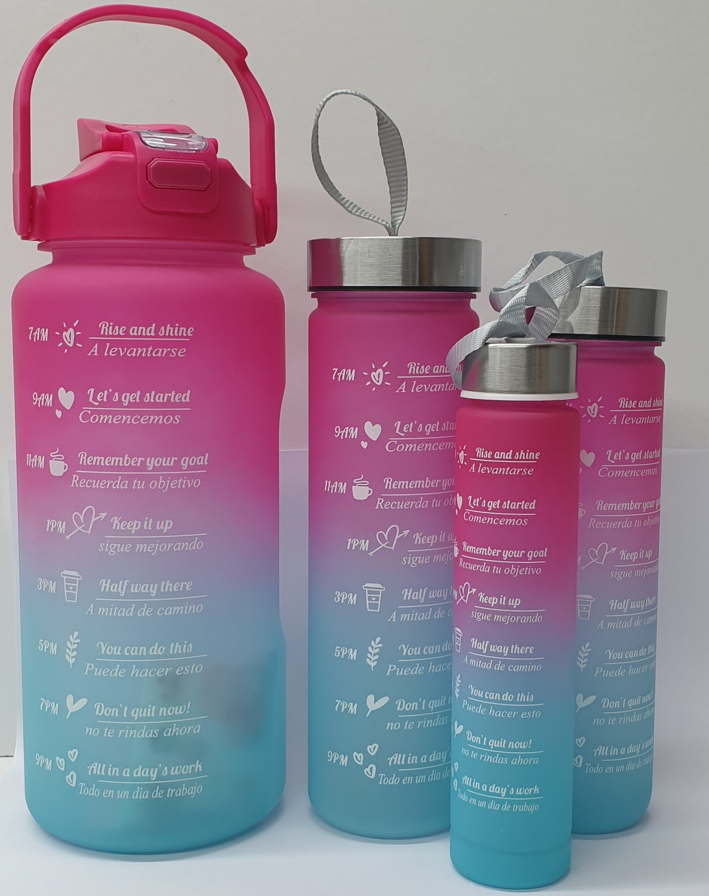 4pc Water Bottle Set H-8821
