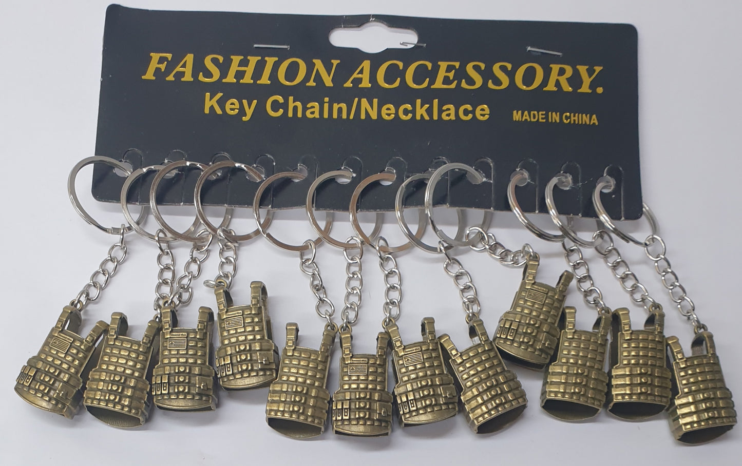 Alloy Mini Toy Gun Keychain 1087