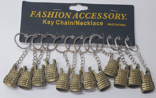 Alloy Mini Toy Gun Keychain 1087