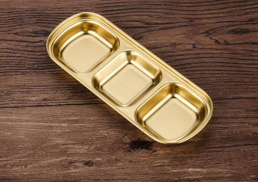 Partition Stainless Steel Dipping Bowl SS52