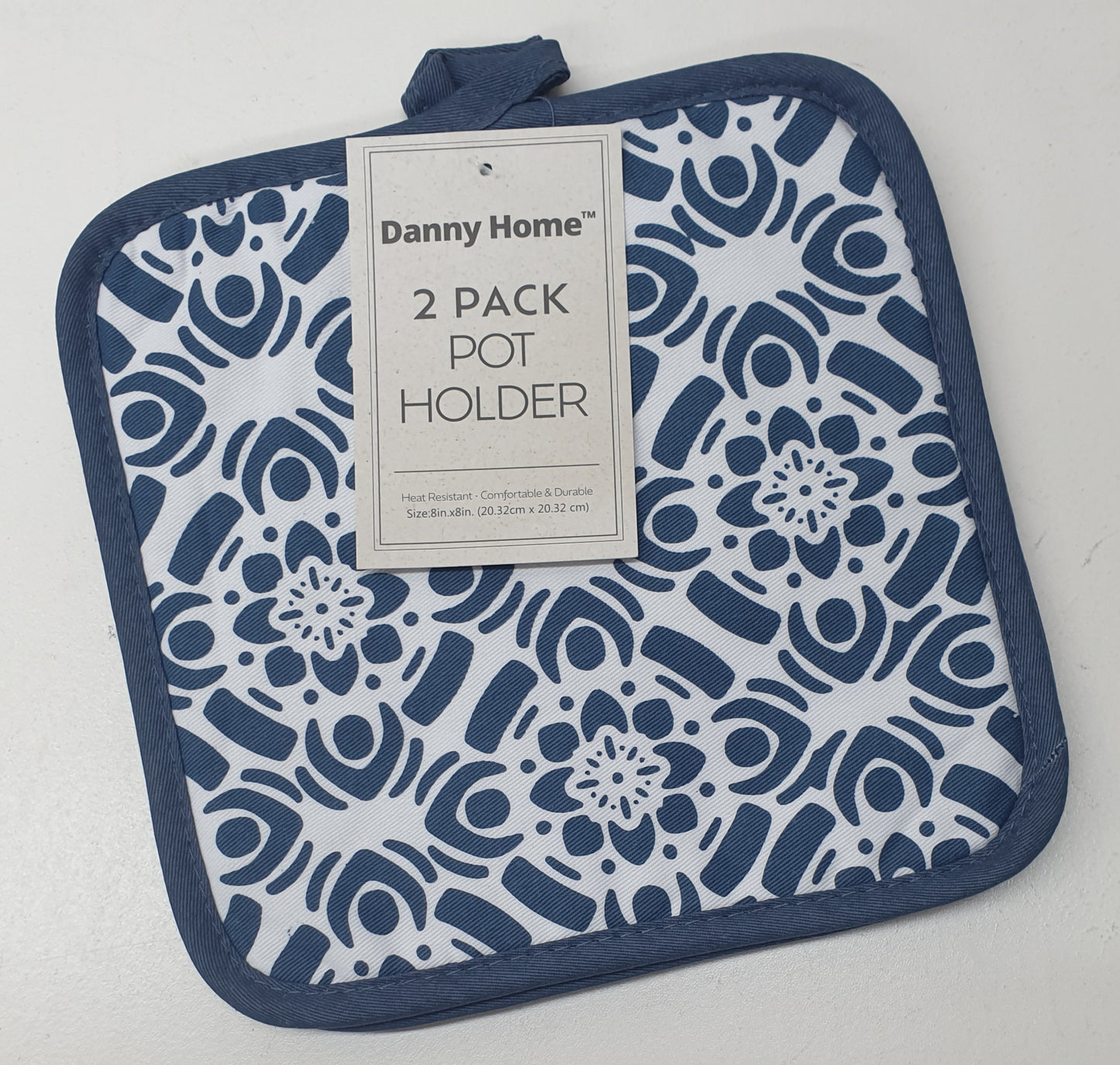 Danny Home 2Pack Square Pot Holders 20cm TW02