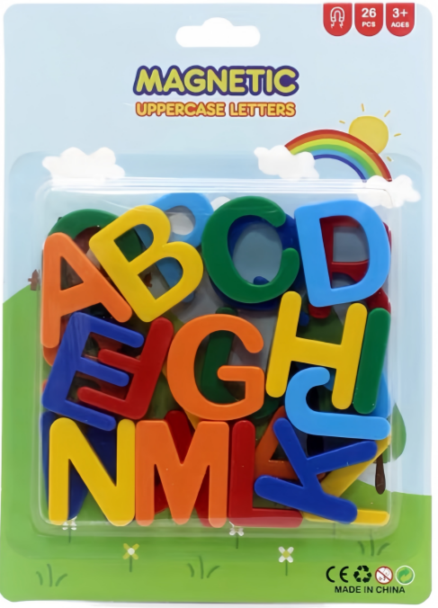 26PC Magnetic Uppercase Letters HN6005
