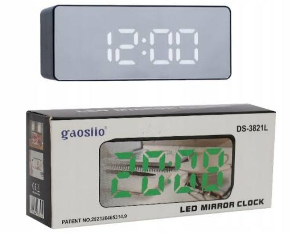 USB Led Mirror Clock DS3821L