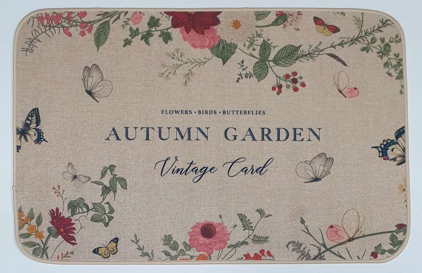 Linen Mat Rubber Sole 58x38cm 4119-5