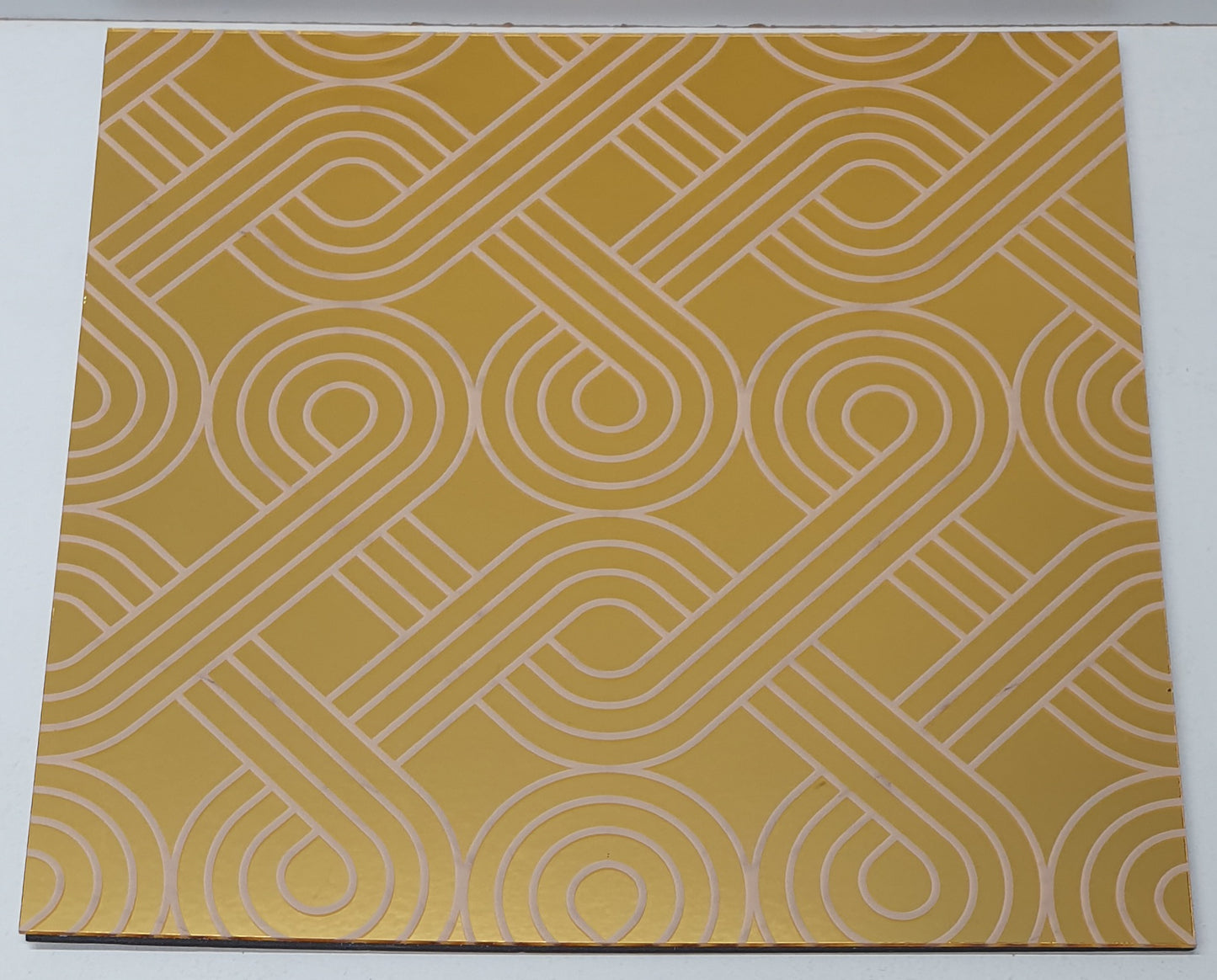 1pc PVC Wall  Panel Mirror Sticker 30x30cm LY-26/12/40/09