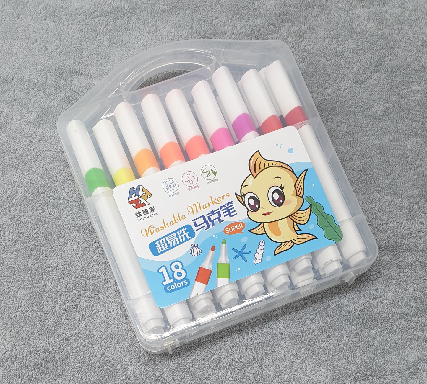 18Colours Washable Marker 0696