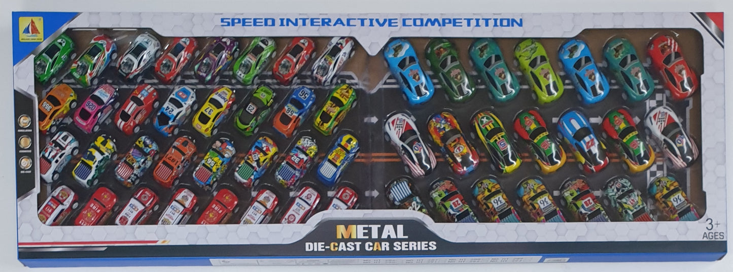 53PC Metal Die-Cast Car Series HT288