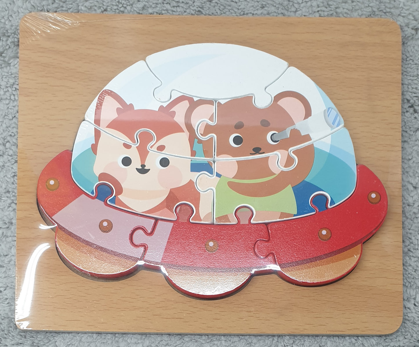 Transport Wooden Puzzle 5087